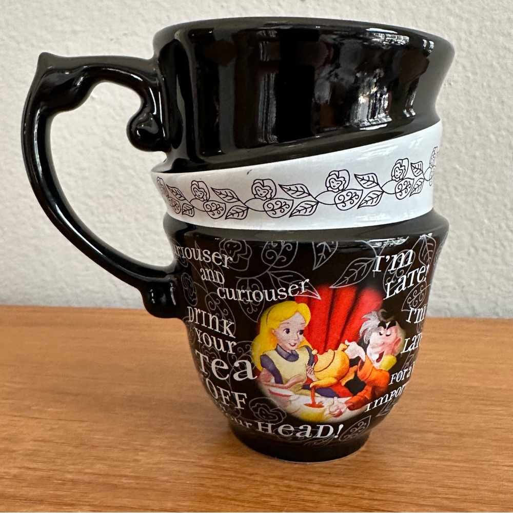 Disney - Alice in Wonderland - Drink Me - Triple “Stacked” Mug - Picture 2 of 8